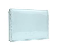 Ted Baker Eellsa Patent Poppered - Tarjetero con diseño de ostras, color azul claro, Blue, tamaño único, Tarjetero