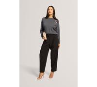 Ted Baker Embellished Wool Blend Jumper Grey-marl Talla: 40 | Sudaderas con Capucha Outlet | Mujer | Gris