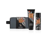 Ted Baker Fusion Graphite Toiletry Gift Set for Men, Body Spray & Wash