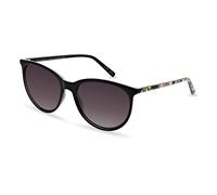 Ted Baker Gafas de sol Joella para mujer, Negro, 57/18-145