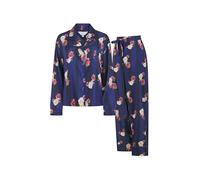 Ted Baker Hallie - Pijama Tradicional de Manga Completa con Rayas de satén para Mujer