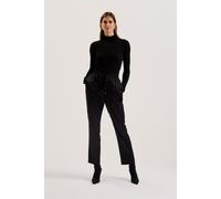 Ted Baker Janittt Rib Funnel Neck Frill Jumper Black Talla: 40 | Sudaderas con Capucha Outlet | Mujer | Negro