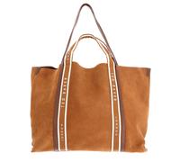 Ted Baker Laurrel Suede Webbing Detail Large Shopper Brown