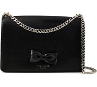 Ted Baker London BAELEEN - Bolso cruzado de piel con detalle de lazo, color negro, Negro -