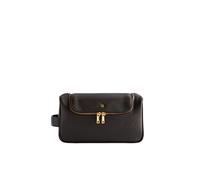 Ted Baker London KALTON-Caviar Texture Leather Washbag, Brn-Choc