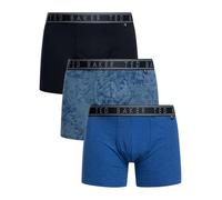 Ted Baker 3-Pack Cotton Boxer Brief Ropa Interior de Hombres, Navy Treasure/Blue Mazarine/Blue, XL (Pack de 3)