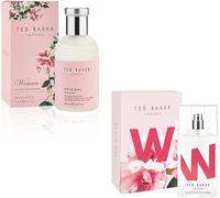 Ted Baker para Mujer - Eau de Toilette W + Eau de Toilette Woman Pink - Dúo de Fragancias Elegantes y Femeninas (2 x 50 ml)