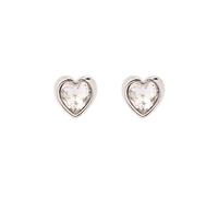 Ted Baker Pendientes 'HAN: CRYSTAL HEART EARRING' plata One Size plata