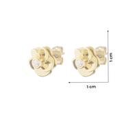 Ted Baker Pendientes 'Pelipa' oro / transparente One Size oro / transparente