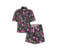 Ted Baker Penny Short Satin Pj Black Digital Print Talla: 3XL | Lencería Outlet | Mujer | Negro