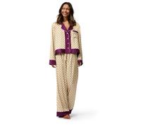 Ted Baker Pijama Tradicional Dahlia de Manga Completa con Estampado de Monograma de satén para Mujer