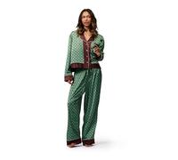Ted Baker Pijama Tradicional Dhalia de Manga Completa con Estampado de Monograma de satén para Mujer