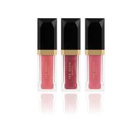 Ted Baker Power Pout Trio, 3 Lip Glosses, 3x 4.34ml | Three 4.34ml lip glosses in Delicate Peony, Sheer Rose and Glazed Pink. Smooth and glossy. Mini sized for on the go.