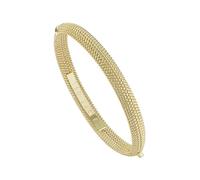 Ted Baker Pulsera brazalete Dotett Dotty para mujer (tono dorado/metal liso)