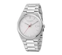 Ted Baker Reloj analógico de Cuarzo para Hombre con Correa de Acero Inoxidable BKPBRS5019I, Plata