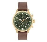 Ted Baker Reloj Analógico para Hombres de Cuarzo con Correa en Cuero BKPFMF4089I
