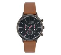 Ted Baker Reloj Analógico para Hombres de Cuarzo con Correa en Cuero BKPHAF4079I