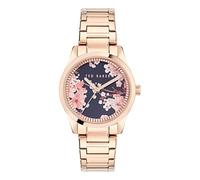 Ted Baker Reloj Analógico para Mujeres de Cuarzo con Correa en Acero Inoxidable BKPCLF4109I