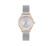 Ted Baker Reloj Analógico para Mujeres de Cuarzo con Correa en Acero Inoxidable TE50650003
