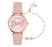Ted Baker Reloj Analógico para Mujeres de Cuarzo con Correa en Cuero BKGFW24019I