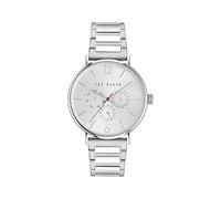 Ted Baker Reloj de pulsera de acero inoxidable para hombre (modelo: BKPPGF3049I), plateado, Moderno