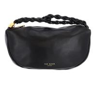 Ted Baker S282312blacko/S, Bolso Hobo Mediano de Cuero Statement Hardware para Mujer, Black, Standard