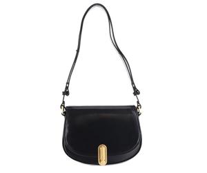 Ted Baker S283736blacko/S, Bolso de Hombro con Detalle de Cierre Giratorio para Mujer, Black, Standard