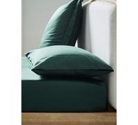 Ted Baker Sábana Bajera Ajustable de Color Liso S/B Forest