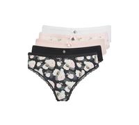 Ted Baker Senna 5pk Brief Barely There/ Black Print/ White/barely Ther Talla: XL | Calzoncillos Outlet | Mujer | Negro