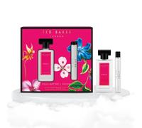 Ted Baker Set de regalo Polly Eau de Toilette para mujer, perfume floral afrutado de 50 ml con roll-on de 15 ml, dúo de fragancias femeninas con notas de melocotón, jazmín y ámbar.
