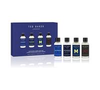 Ted Baker Set Mini para Él, Estuche de Regalo con 4 Fragancias en Miniatura: Skinwear, Skinwear Edición Limitada, M y X20, Set de Fragancias para Hombre, 4 x 15 ml