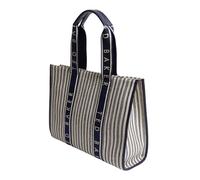 Ted Baker shopper bolsa Hayllee Striped Canvas Large Icon Bag Navy