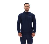 Ted Baker Sport Camiseta de Tenis Gerry 1/4 para Hombre, Color Azul Marino, Talla M