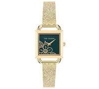 Ted Baker Taliah - Reloj de pulsera de malla de oro amarillo para mujer (modelo: BKPTAS4079I), Oro, Moderno