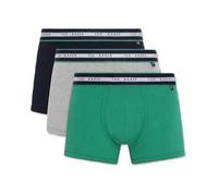 Ted Baker Traje de baño para Hombre, algodón, Paquete de 3, (TBB02), Azul Marino/Blanco/Verde, L