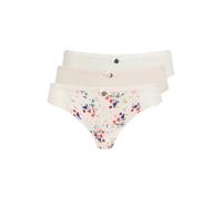 Ted Baker Yelena 3pk Print And Plain Brief Peach/egret/blush Print Talla: XL | Calzoncillos Outlet | Mujer | Naranja