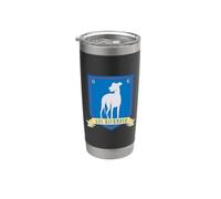 Ted Lasso A.F.C. Richmond Logo Vaso térmico de acero inoxidable de doble pared