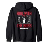 Ted Lasso BBQ with The Boss Quote Sudadera con Capucha