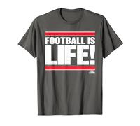 Ted Lasso Football is Life Camiseta, Hombre, Asfalto, 5XL