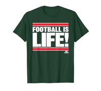 Ted Lasso Football is Life Camiseta, Hombre, Verde Bosque, 3XL
