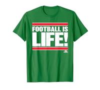 Ted Lasso Football is Life Camiseta, Hombre, Verde Kelly, XXL