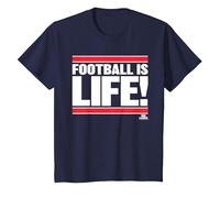 Ted Lasso Football is Life Camiseta, Niños, Azul Marino, 4 años