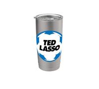 Ted Lasso soccer ball logo Vaso térmico de acero inoxidable de doble pared