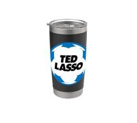 Ted Lasso soccer ball logo Vaso térmico de acero inoxidable de doble pared