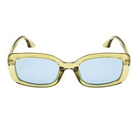 Ted Smith Gafas de sol ovaladas con protección UV para hombre y mujer, lentes azules y verdes