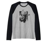 Ted TV Series Guitar Camiseta Manga Raglan