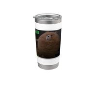 Ted TV Series Puffy Bear Vaso térmico de acero inoxidable de doble pared