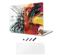 TeDaWen Funda Compatible con MacBook Air 13,6 Pulgadas 2025-2022 Modelo de Lanzamiento : A3240 M4 A3113 M3 A2681 M2 Chip, Patrón Impreso Hard Shell Laptop Skin para MacBook Air 13,6-Cerebro Creativo