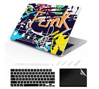 TeDaWen Funda compatible para MacBook Air de 13.6 pulgadas, modelo de versión 2022: chip A2681 M2, funda rígida para portátil y cubierta de teclado para MacBook Air 13.6, exquisito graffiti A4