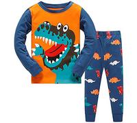 TEDD Pijamas Niño Dinosaurio Animales Cars Algodon Ropa a Juego Conjunto Edad 3-4 Años